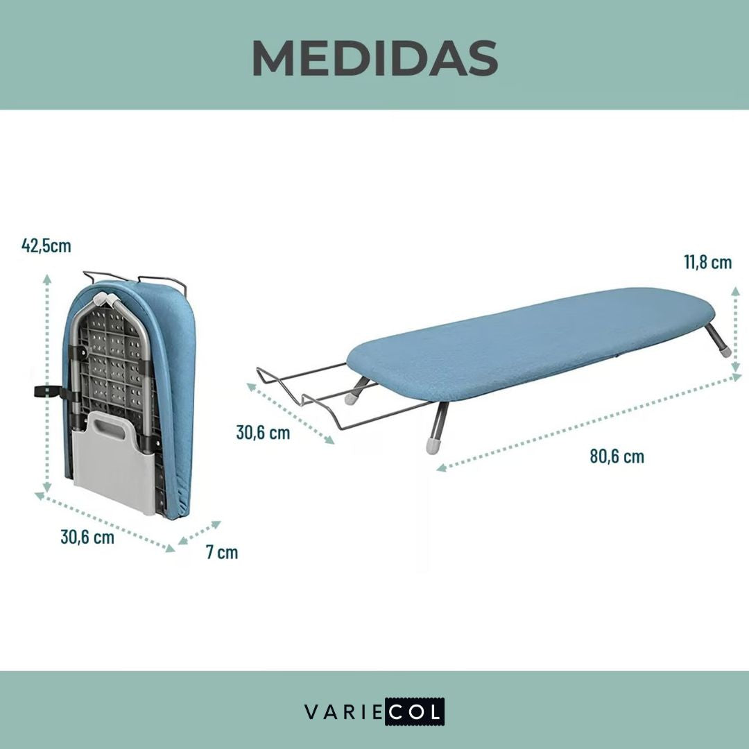 INCREÍBLE TABLA DE PLANCHAR PLEGABLE PORTÁTIL