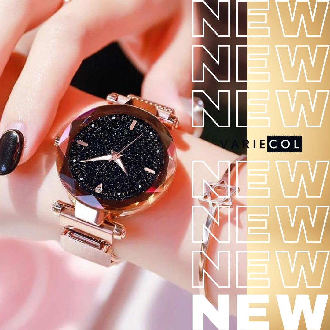 ¡Exclusivo Reloj Cuarzo de LUJO! Para Dama