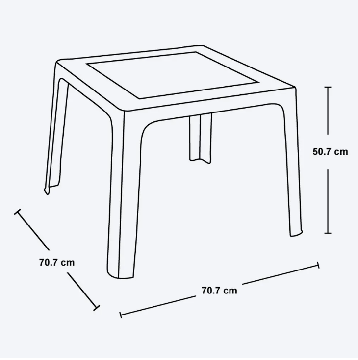 Combo Infantil (1 Mesa + 2 Sillas)