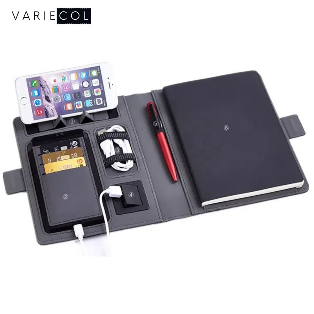 ¡EXCLUSIVA AGENDA POWER NOTE CON CARGA INALAMBRICA!