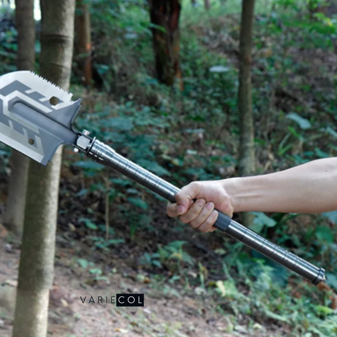 NUEVA Y PRACTICA PALA PORTATIL PLEGABLE 12 EN 1