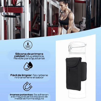 NUEVO Y PRACTICO PORTABOTELLAS MAGNETICO