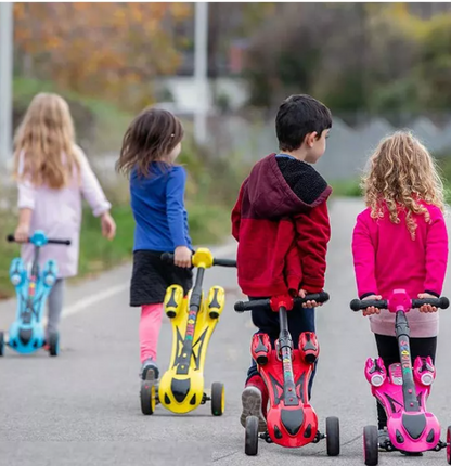 PATÍN ULTRA DINÁMICO PARA NIÑOS CON LUCES Y HUMO