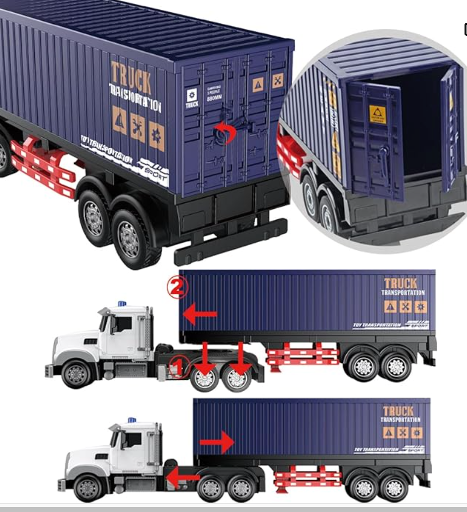 TRACTOMULA REALISTA A CONTROL REMOTO