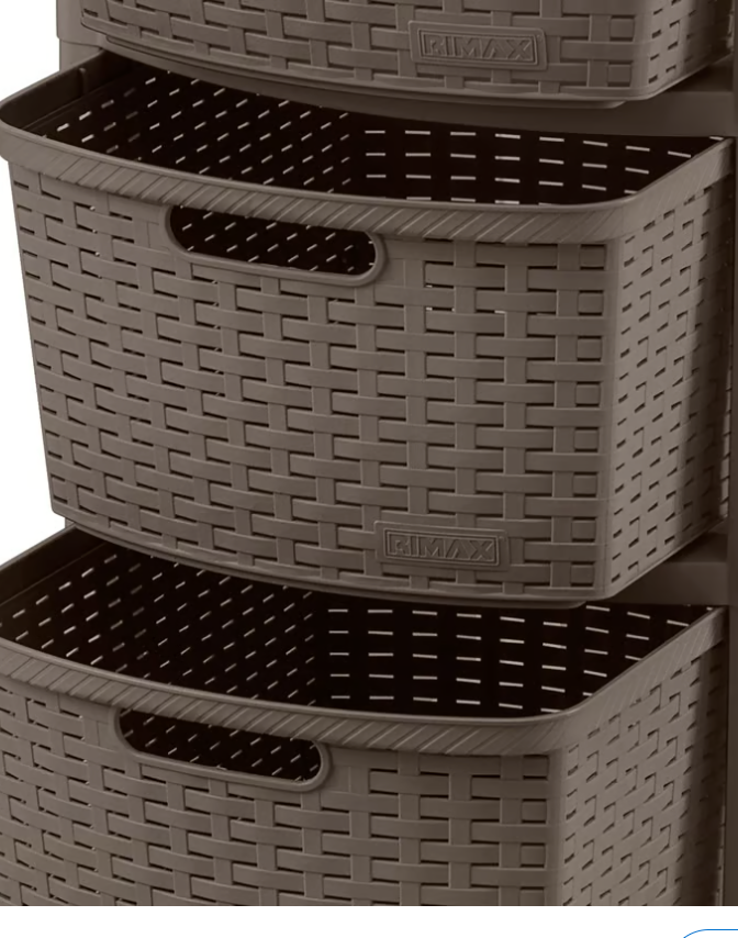 Cajonero Rattan Shia 5 niveles RIMAX