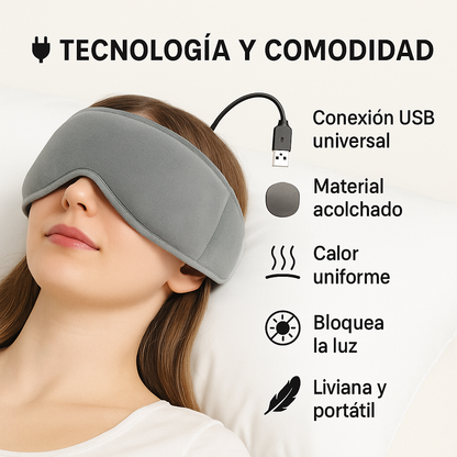 Alivio inmediato para tus ojos y tu mente - MASCARA TERMICA