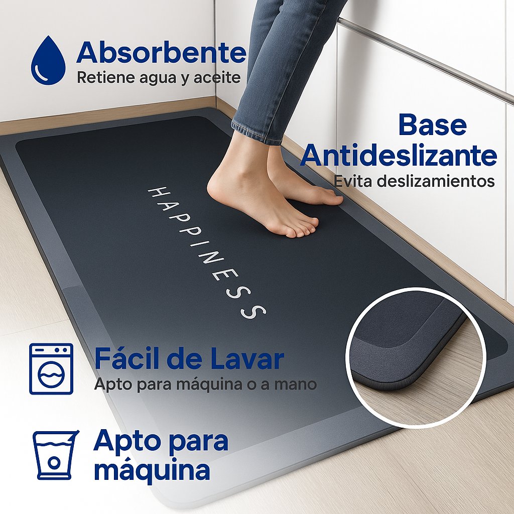 Tapete para Cocina y Baño: Seguridad y Comodidad al Instante