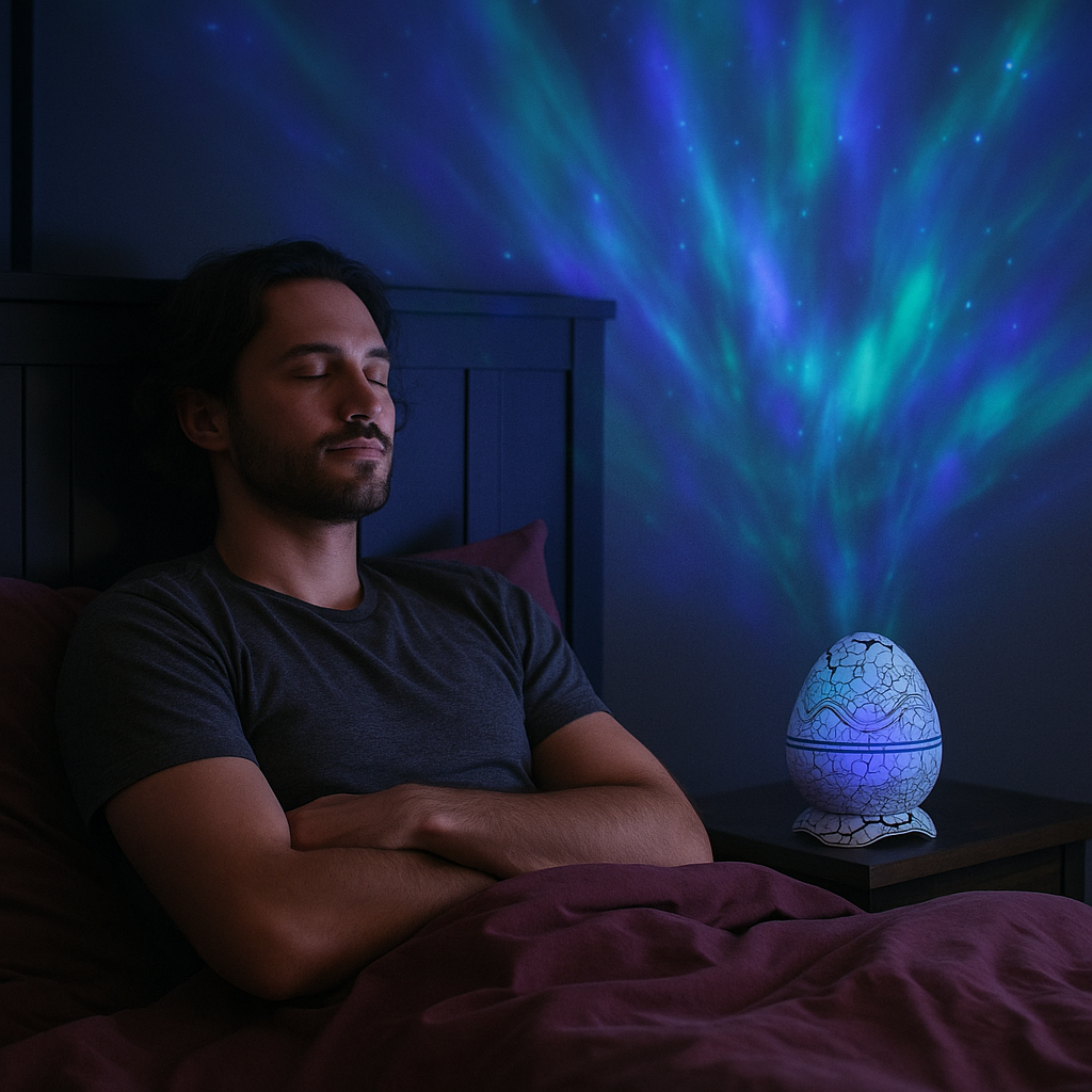 Galaxy Egg – Luz mágica para noches inolvidables