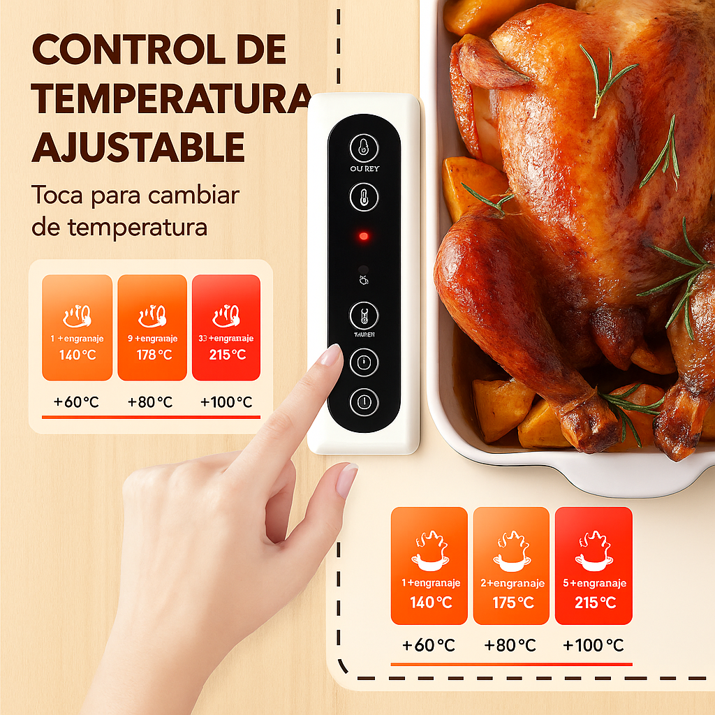 Tapete Calentador de Comida