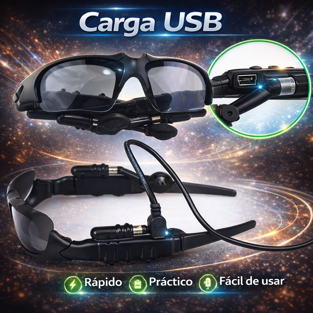 Más que unas gafas: una experiencia inteligente - Gafas Con Audifonos