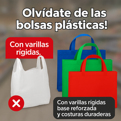 Más orden, menos bolsas - BOLSAS REUTILIZABLES