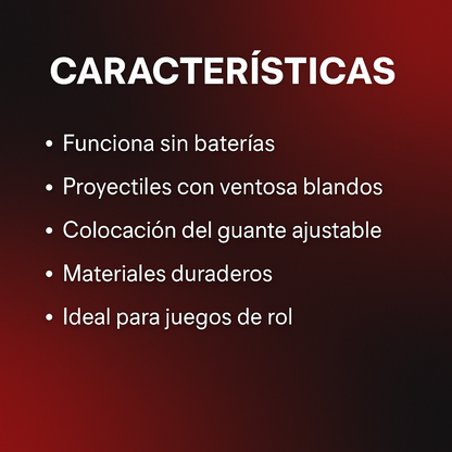 EXCLUSIVO GUANTE DE SPIDERMAN LANZADOR🕸️.