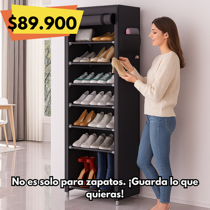 Zapatero 9 Niveles |  Organiza hasta 27 pares de zapatos y más…