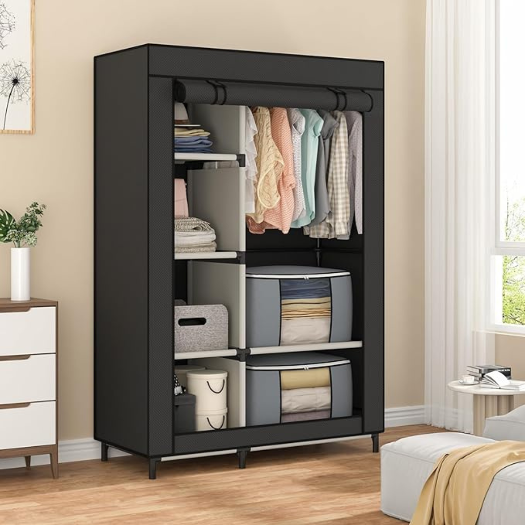 Closet Organizador 3 en 1 con 3 Compartimientos – Compacto, Resistente y Multiusos