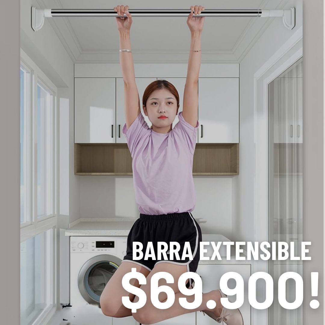 Esta barra extensible es la solución que buscabas