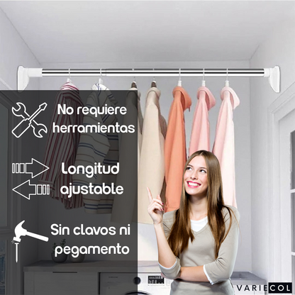 Esta barra extensible es la solución que buscabas