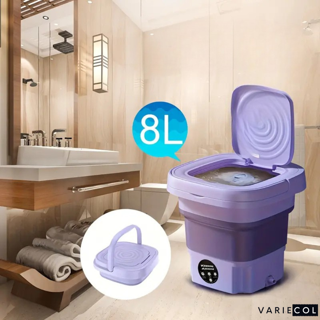 Lavadora portátil plegable – Asombrosamente práctica y eficiente